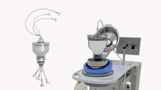 Safety and quality with Spinsert? for single use separator